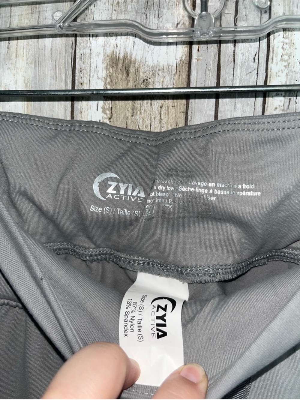 Zyia Ascend Joggers Gray High Rise Athletic Pants Women’s S Athleisure Workout - Picture 7 of 8